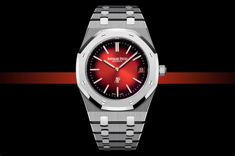 audemars piguet red dial|audemars piguet royal oak.